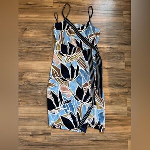 NWT NIC+ZOE Sapphire Shades Dress Size M